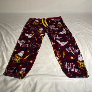 Super Soft Fuzzy Harry Potter Pajama Pants Woman’s Size XL